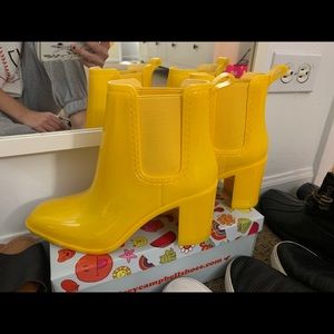 Jeffrey Campbell Hurricane Rain Boots